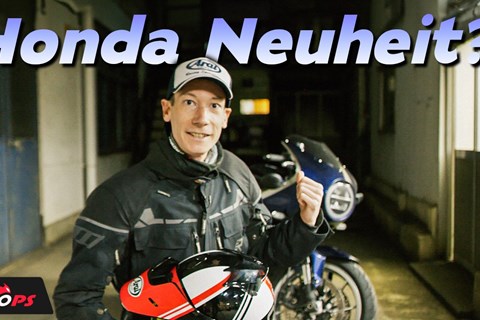 Davon können wir in Europa nur träumen! Honda Hawk 11 - Retro Racer in Japan getestet!