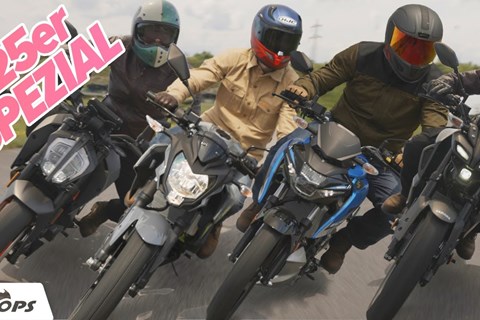 Beste Performance gesucht! Yamaha MT-125 - Kawasaki Z 125 - KTM Duke 125 - Suzuki GSX-S 125