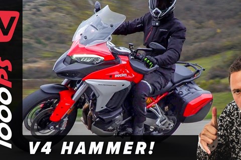 170 PS Reiseenduro! Ducati Multistrada V4 2021 Test!