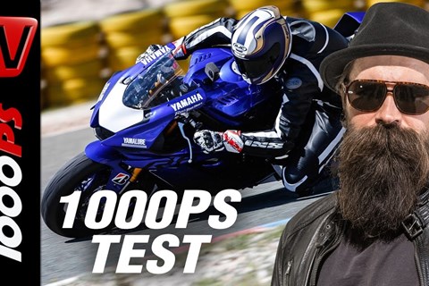 1000PS Test -Yamaha YZF-R6 2017 - Beste 600er trotz geringer Leistung?