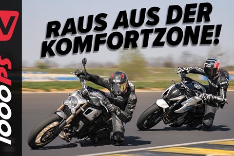 Mit Stoppelreifen und 56 PS am Ring? Rennstreckenvergleich CFMOTO 700 CL-X vs. CFMOTO 650 NK