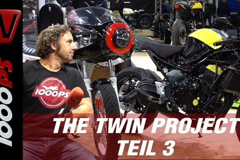 The Twin Project  - Kawasaki Z650 und W650 Umbau by The CURVES - Teil 3 INTERMOT 2018