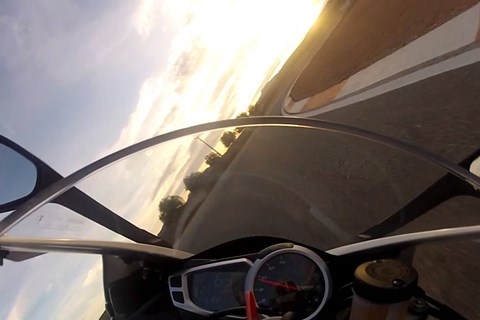 Triumph Daytona 675 R Test Cartagena - Fast Lap!