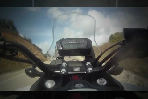 Honda NC 700 X 2012 - Onboard and Details