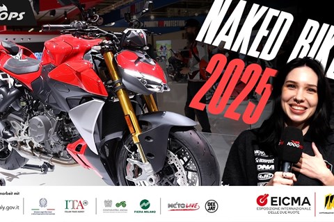 Alle Nakedbike Neuheiten 2025 auf der EICMA 2024!