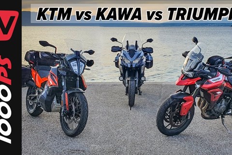 2000 km entscheiden! 17 vs 19 vs 21 Zoll - 2 vs 3 vs 4 Zylinder - Reise-Motorräder im Vergleich