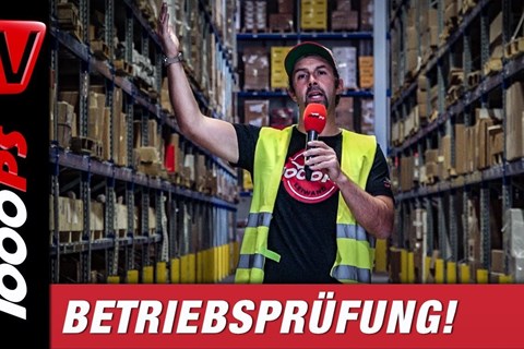 Vauli im Logistik-Paradies von Parts Europe