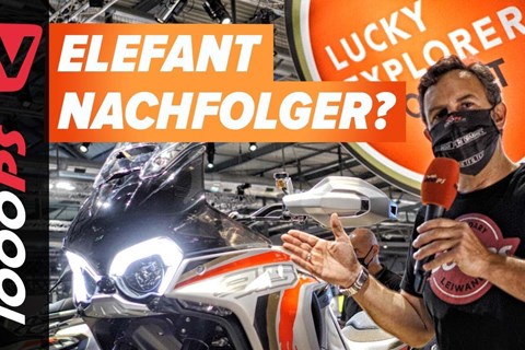 Reiseenduros von MV Agusta: Lucky Explorer Project - Neuheiten 2022 frisch von der EICMA