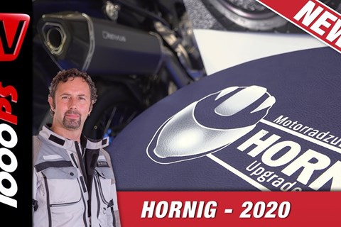 Hornig mit schlauen Lösungen auf der EICMA 2019 - BMW Motorrad Zubehör 2020