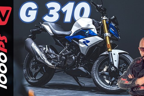 BMW G 310 R 2021 - A2 Nakedbike mit großer Optik und 34 PS