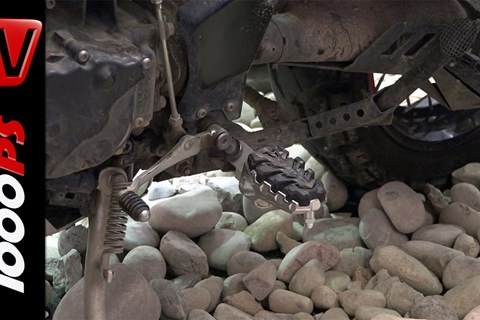 SW-MOTECH EVO Fußraste 2017 - 36-fach einstellbar