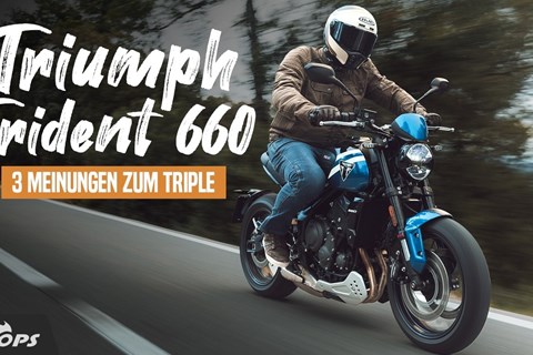 Triumph Trident 660 2025 Test - Holt sie die Krone nach England zurück?