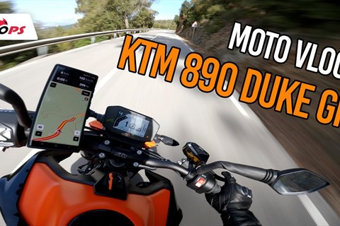 Fahreindrücke aus dem Sattel! KTM 890 Duke GP Motovlog