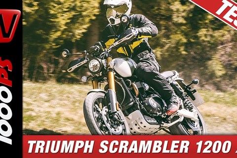 Triumph Scrambler 1200 XE  im Reiseenduro Vergleich 2019 - Test und Empfehlungen