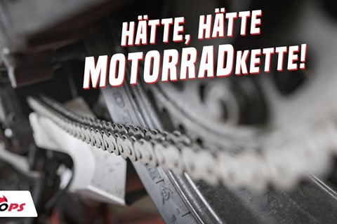 Motorrad Antriebssatz einstellen und prüfen - 1000PS Schraubertipps