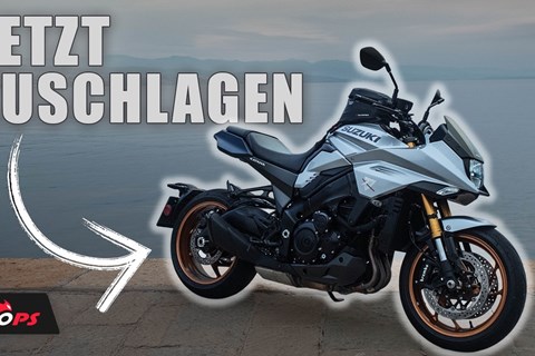 Wird sie ein Klassiker der Zukunft? Eine Woche Reise mit der Suzuki Katana!