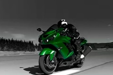 Kawasaki ZZR 1400 (ZX-14R) Action Video
