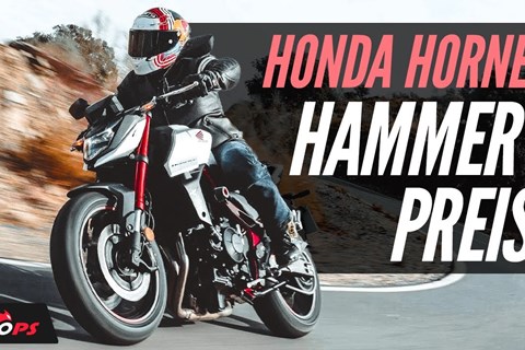 Honda CB750 Hornet 2023 - erster Test!