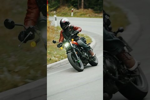 Durmitor Nationalpark mit der Honda CL500 🗻 #montenegro