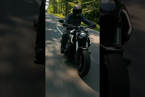 4 Zylinder und Cruiser sind einfach eine lustige Kombination.