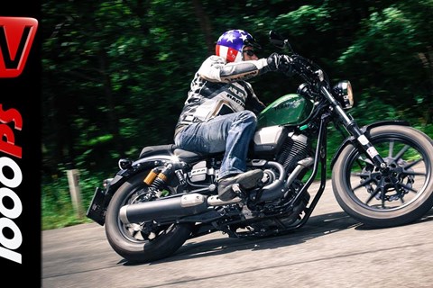 Yamaha XV950R Testvideo- Action, Onboard, Sound