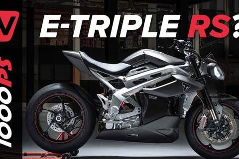 180 Elektro-PS! Das erste Triumph Elektromotorrad - Der neue TE-01 Prototyp