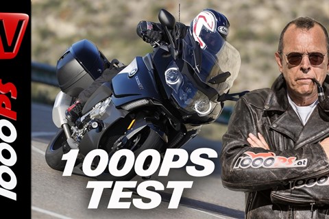 1000PS Test - BMW K1600GT | Präsidentenfuhre mit SOS-System | Crash-Test