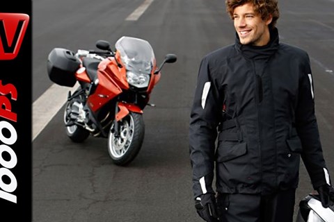 BMW Bekleidung 2014- StreetGuard- Handschuhe "Two in One" - Black Leather