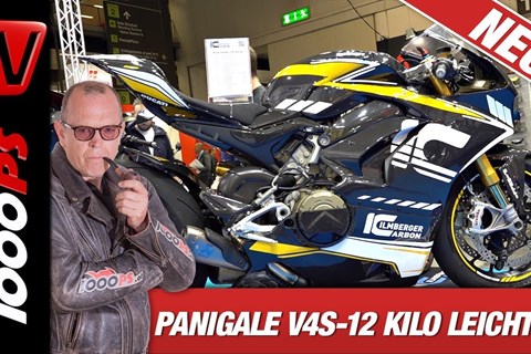 Ducati Panigale V4S Carbon - 12 Kilo leichter - Danke Ilmberger