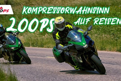 Reisen statt Rasen - Kawasaki Ninja H2 SX SE und Ninja 1000 SX im Test 2023