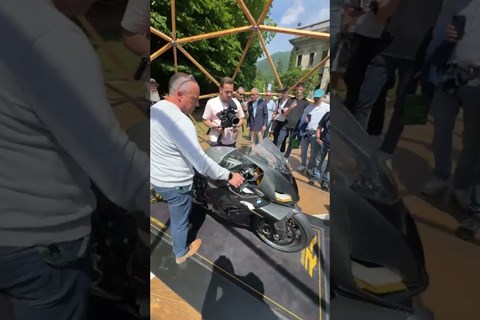 Sound des neuen BMW Konzeptbikes "Concept RR"