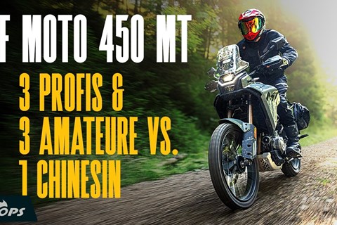 Wirkt erwachsen. Klingt erwachsen. Fährt erwachsen? CFMoto 450 MT im Offroad-Test