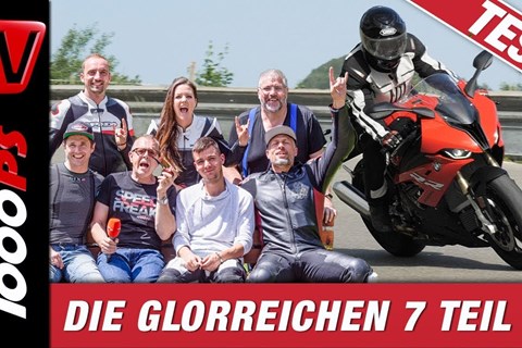 BMW S1000RR 2019 Test - Mit Top Beschleunigung und deutscher Präzision auf der Landstraße! Teil  4/8