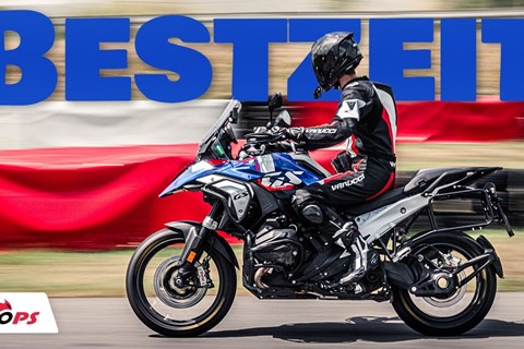 BMW R 1300 GS & Dunlop Sportsmart TT: Bestzeit?