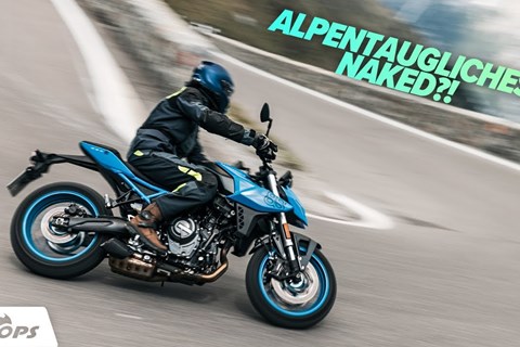 Brilliert die Vergleichs-Siegerin auch am Stelvio? Suzuki GSX-8S im Intensiv-Alpentest!
