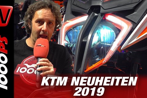 KTM Neuheiten 2019 - SuperDuke R und GT - 790 Adventure R INTERMOT