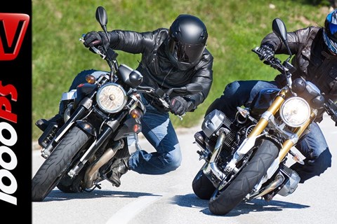 Vergleich | BMW R nineT vs Moto Guzzi GRISO 1200 8V - Action, Sound, Fazit