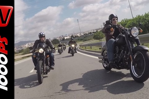 Harley-Davidson Fat Boy S und Slim S 2016 | Test, Action