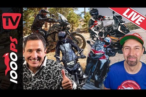 Reiseenduro - Welche ist euer Favorit? Tuono, Klamotten und  News bei 1000PS Live