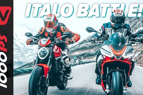 Italien Zweikampf! Aprilia Tuono 660 vs. Ducati Monster 2021 - Folge 4/9