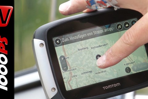 Tom Tom Rider 400 Motorrad Navi – erster Test
