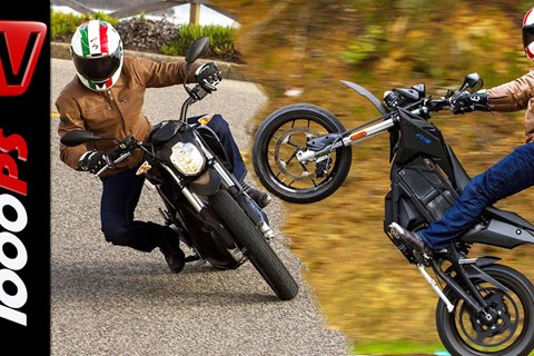 Zero DSR - FXS Elektromotorrad Test 2016 | Action, Reichweite, Fahreindruck (English Subtitles)