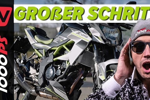 Hilfe mein Kind fährt Motorrad!