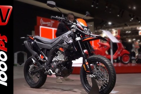 Aprilia 2018 - Supermoto und Enduro - SX125, RX 125 - 125ccm
