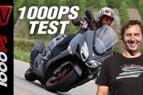 Suzuki Burgman 400 Test 2018 - der Luxus-Roller wird sportlicher