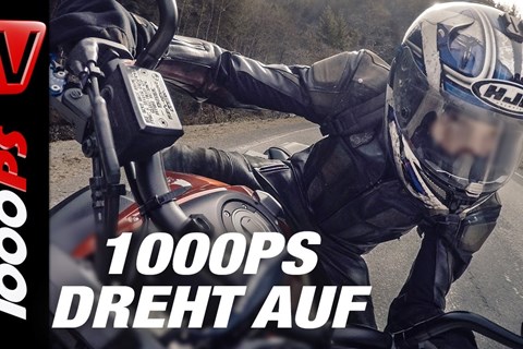 1000PS dreht auf - Yamaha MT-07 Öhlins No Music, No Comments