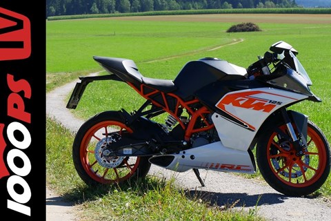 KTM RC 125 Test 2016 - Leistung, Top Speed, Preis