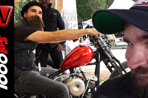 K.OTs Kustoms | Bobber Garage Liechtenstein  (Ass-Karten Tank)