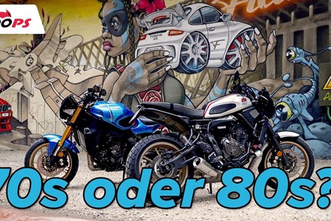 Yamaha Retro Bike Duell! XSR700 XTribute vs. XSR900 Vergleich 2022