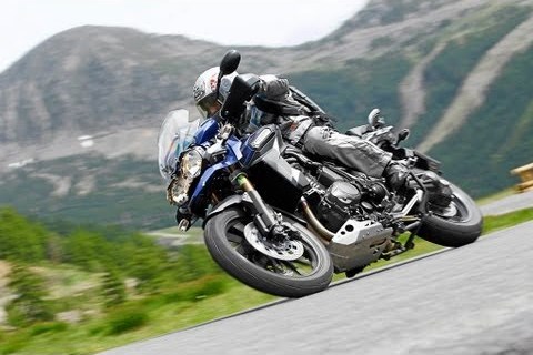 Triumph Tiger Explorer - Test in den Alpen